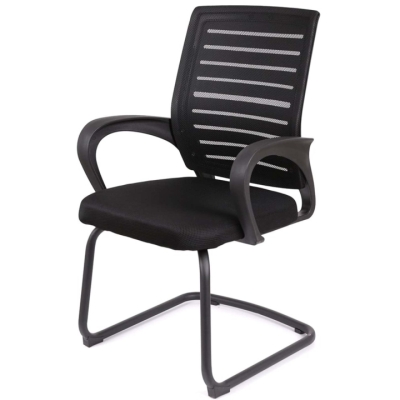 Кресло конференционное АКЛАС Фиджи BL CF (Черный)