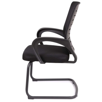 Кресло конференционное АКЛАС Фиджи BL CF (Черный)