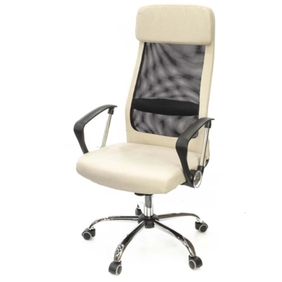 Кресло АКЛАС Гилмор FX СН TILT (Бежевый/Черный)