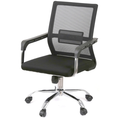 Кресло АКЛАС Бруно mesh СН TILT (Черный)