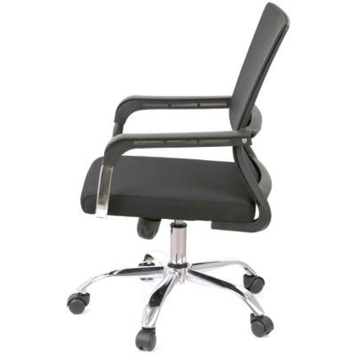 Кресло АКЛАС Бруно mesh СН TILT (Черный)