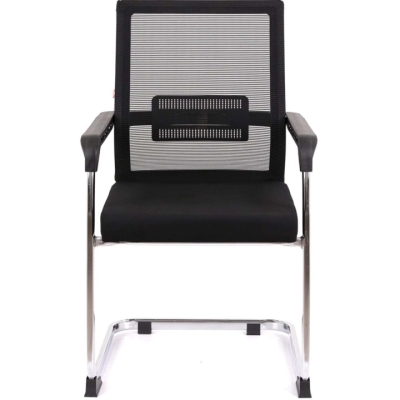 Кресло конференционное АКЛАС Бруно mesh СН CF (Черный)