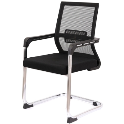 Кресло конференционное АКЛАС Бруно mesh СН CF (Черный)
