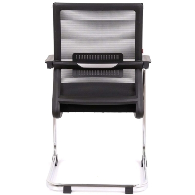 Кресло конференционное АКЛАС Бруно mesh СН CF (Черный)