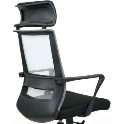 Кресло АКЛАС Крокус CH TILT (Серый/Черный)