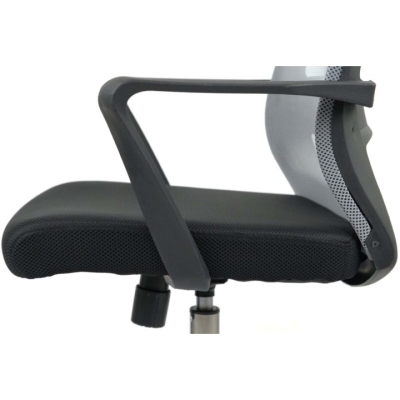 Кресло АКЛАС Крокус CH TILT (Серый/Черный)