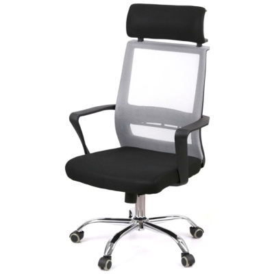 Кресло АКЛАС Крокус CH TILT (Серый/Черный)