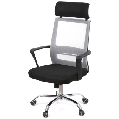 Кресло АКЛАС Крокус CH TILT (Серый/Черный)