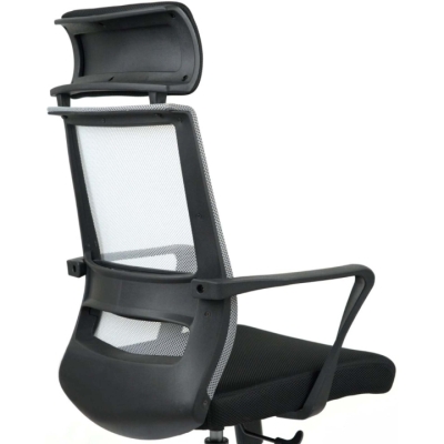 Кресло АКЛАС Крокус CH TILT (Серый/Черный)