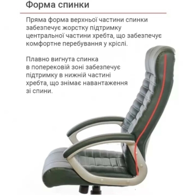 Кресло АКЛАС Атлант MP TILT XY-7147 (PU Зеленый)