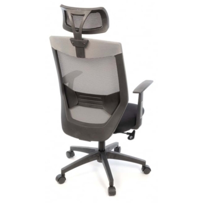 Кресло АКЛАС Таун Tilt (Серый/Черный)