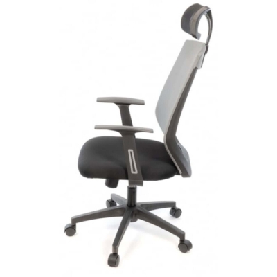 Кресло АКЛАС Таун Tilt (Серый/Черный)