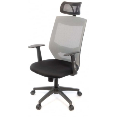 Кресло АКЛАС Таун Tilt (Серый/Черный)