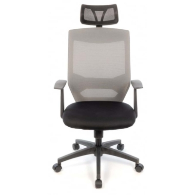 Кресло АКЛАС Таун Tilt (Серый/Черный)