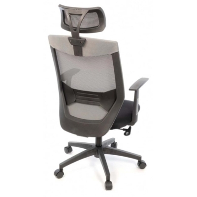 Кресло АКЛАС Таун Tilt (Серый/Черный)