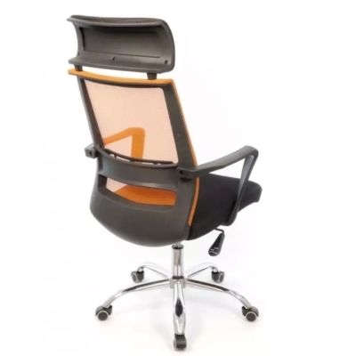 Кресло АКЛАС Крокус CH TILT color (Оранжевый/Черный)