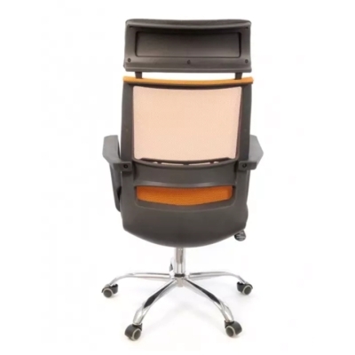 Кресло АКЛАС Крокус CH TILT color (Оранжевый/Черный)