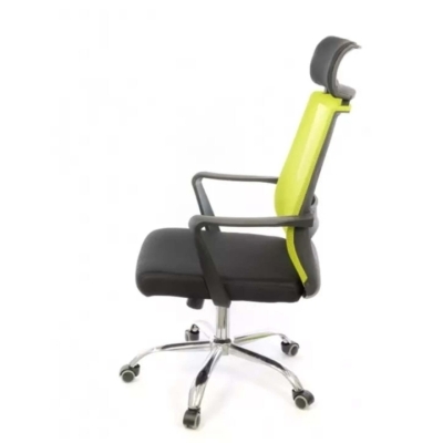 Кресло АКЛАС Крокус CH TILT color (Салатовый/Черный)