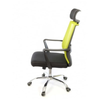 Кресло АКЛАС Крокус CH TILT color (Салатовый/Черный)