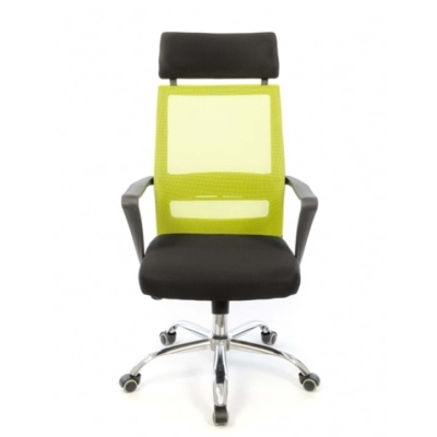 Кресло АКЛАС Крокус CH TILT color (Салатовый/Черный)