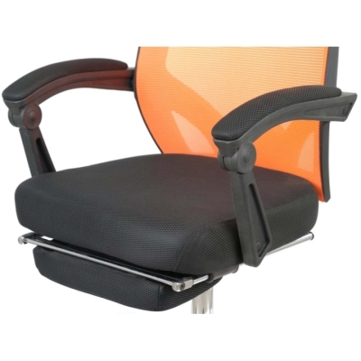 Кресло АКЛАС Катран CH RL(L) color (Оранжевый/Черный)