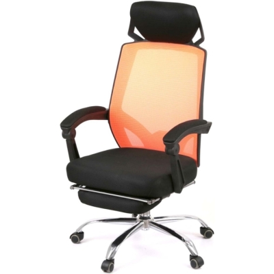 Крісло АКЛАС Катран CH RL(L) color (Помаранчевий/Чорний)