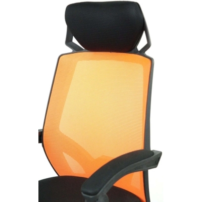 Кресло АКЛАС Катран CH RL(L) color (Оранжевый/Черный)