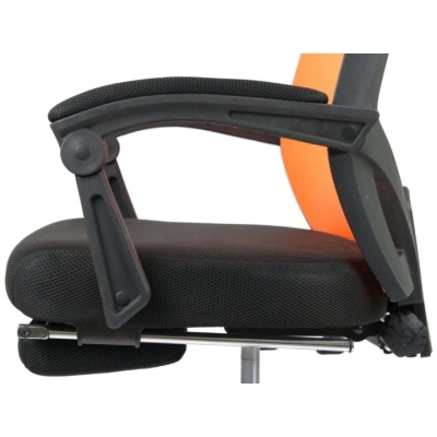 Кресло АКЛАС Катран CH RL(L) color (Оранжевый/Черный)