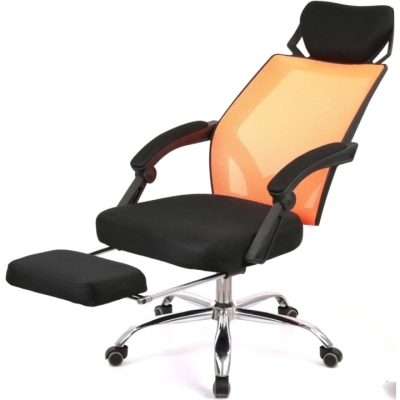 Кресло АКЛАС Катран CH RL(L) color (Оранжевый/Черный)