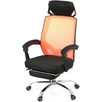 Кресло АКЛАС Катран CH RL(L) color (Оранжевый/Черный)