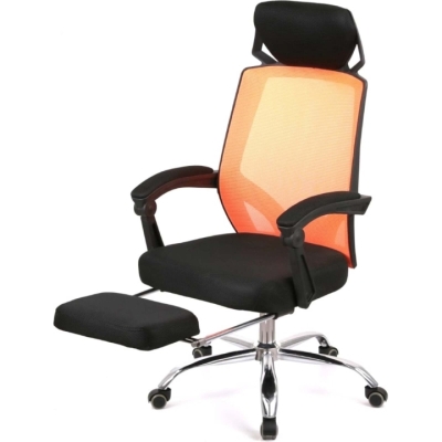 Кресло АКЛАС Катран CH RL(L) color (Оранжевый/Черный)