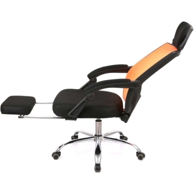 Кресло АКЛАС Катран CH RL(L) color (Оранжевый/Черный)