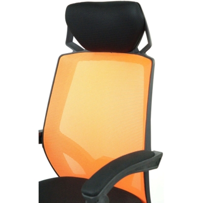 Кресло АКЛАС Катран CH RL(L) color (Оранжевый/Черный)