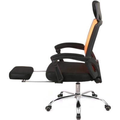 Кресло АКЛАС Катран CH RL(L) color (Оранжевый/Черный)