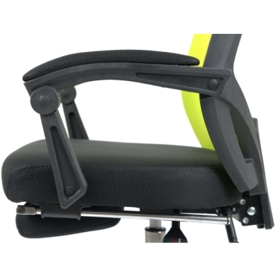 Кресло АКЛАС Катран CH RL(L) color (Салатовый/Черный)