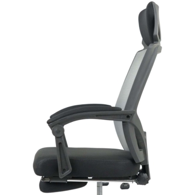 Кресло АКЛАС Катран CH RL(L) (Серый/Черный)