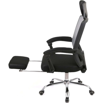 Кресло АКЛАС Катран CH RL(L) (Серый/Черный)