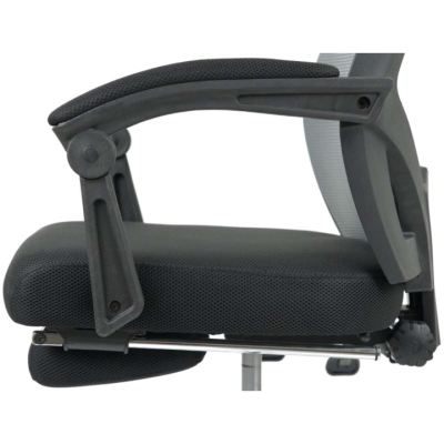 Кресло АКЛАС Катран CH RL(L) (Серый/Черный)