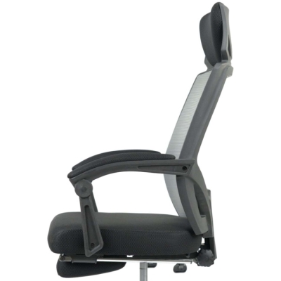 Кресло АКЛАС Катран CH RL(L) (Серый/Черный)