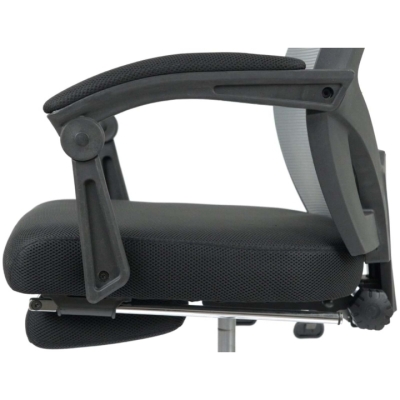 Кресло АКЛАС Катран CH RL(L) (Серый/Черный)