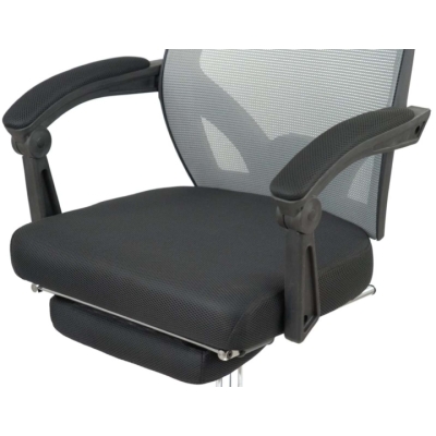 Кресло АКЛАС Катран CH RL(L) (Серый/Черный)