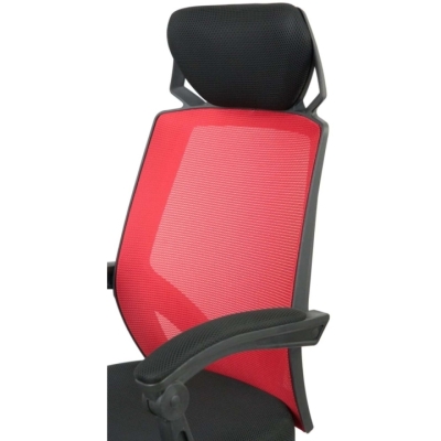 Кресло АКЛАС Катран CH RL(L) color (Красный/Черный)