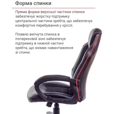 Кресло АКЛАС Астон PL TILT Черное