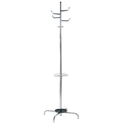 Вешалка напольная Новый Стиль Аризона Серый (Хром)