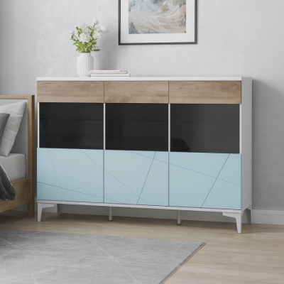 Греденция Art in Head Т3 Picassa 1700x1100x550 Голубая лагуна  (106050202)