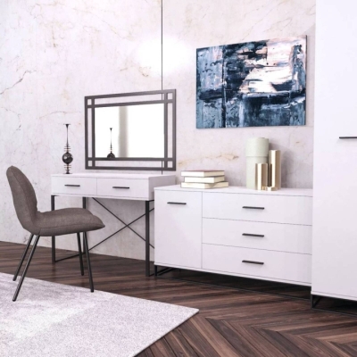 Зеркало Art in Head Ascet 1000x700x20 Черный металический каркас (AS02000000030)