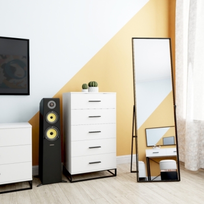 Зеркало напольное Art in Head Ascet 500x1800x20 Черный металический каркас (AS03010000030)