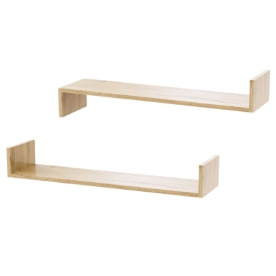 Полка книжная (комплект 2 в 1) Art in Head Asgard 820x120x200 Дуб крафт золотой (AG05120000000)