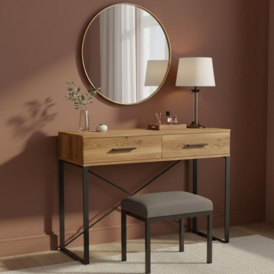 Стол туалетный Art in Head Asсet 1020x775x425 Дуб Барокко янтарный (AS13080000030)