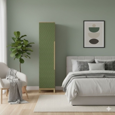 Пенал Art in Head 1 Swan (левый) 500x2300x600 Бали зеленый (105100104)